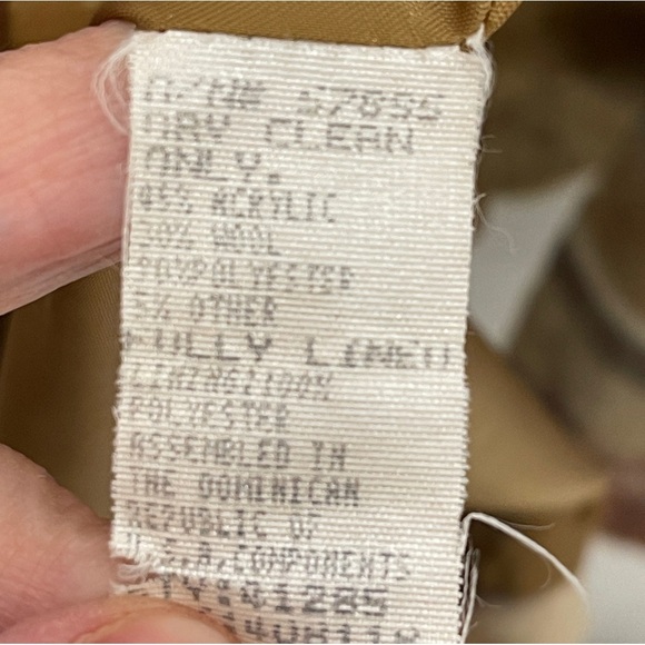 Requirements Vintage Aztec Wool Blend Career Style Blazer Jacket Boho Santa Fe - Picture 3 of 7